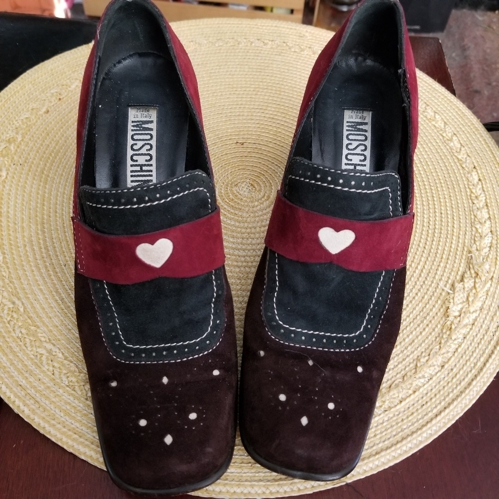 Moschino Heeled Loafers